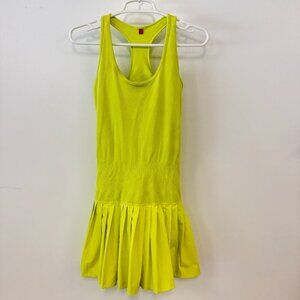 Wilson Tennis Ball Yellow Quick Drying Midtown Tennis Athleisure Athletic Dress